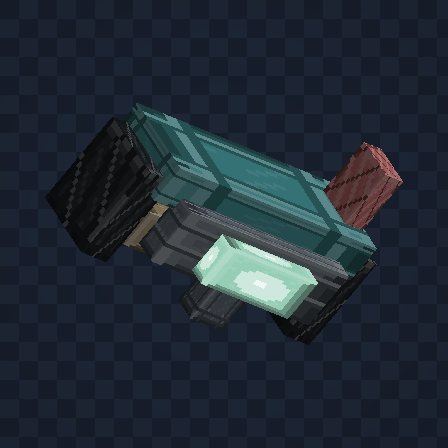 Dustwalker Visor 3D model at visual stage 1