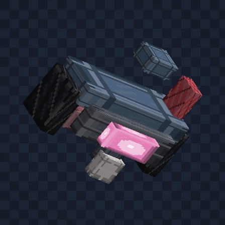 Dustwalker Visor 3D model at visual stage 3