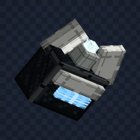 Eventide Crown 3D model at visual stage 1
