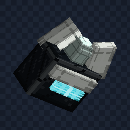 Eventide Crown 3D model at visual stage 2