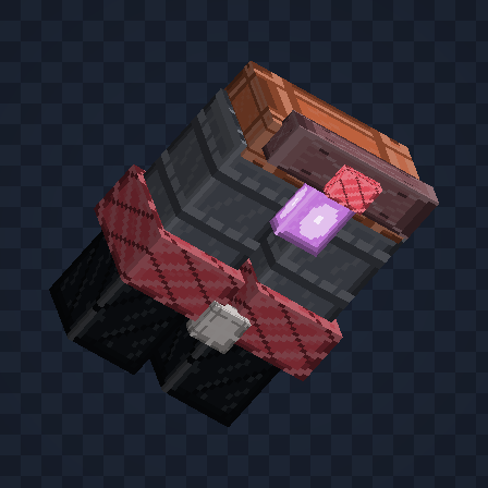 Wreckwarden Greaves 3D model at visual stage 3