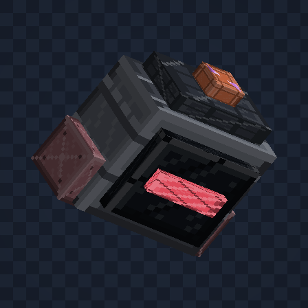 Wreckwarden Helm 3D model at visual stage 3