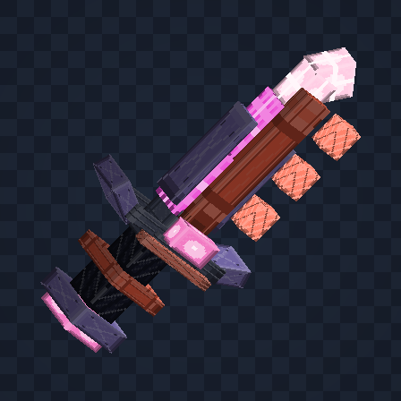 Cinderwake Saber 3D model at visual stage 3