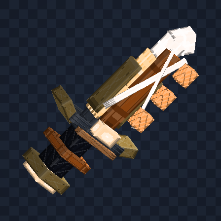 Cinderwake Saber 3D model at visual stage 4