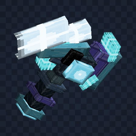 Eventide Scythe 3D model at visual stage 2