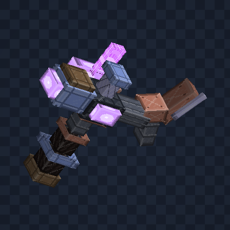 Frostvein Chisel 3D model at visual stage 3