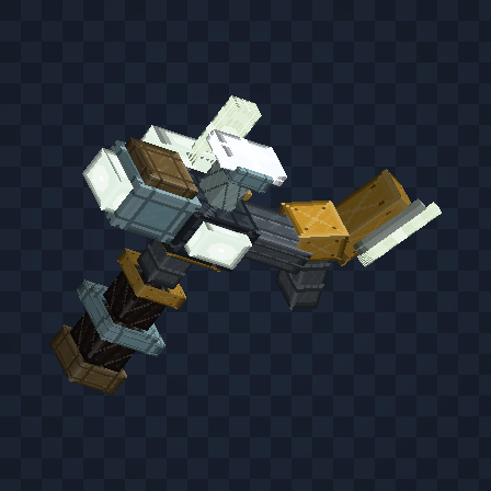 Frostvein Chisel 3D model at visual stage 4