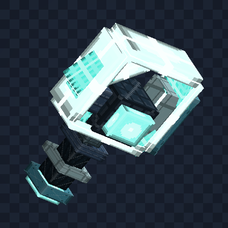 Halo Discus 3D model at visual stage 2