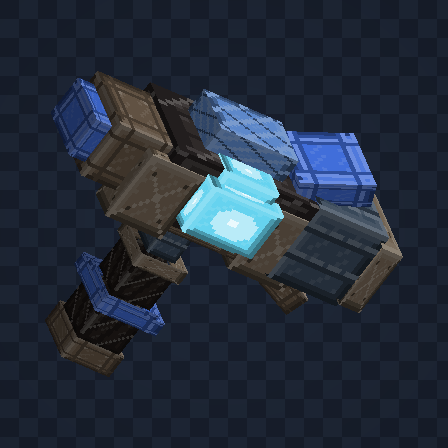 Magnetar Cestus 3D model at visual stage 2