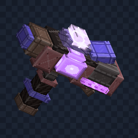 Magnetar Cestus 3D model at visual stage 3