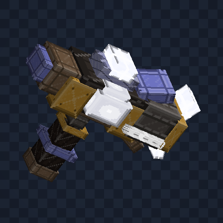 Magnetar Cestus 3D model at visual stage 4