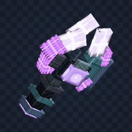 Nebula Pike 3D model at visual stage 3