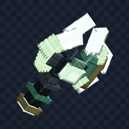 Nebula Pike 3D model at visual stage 4