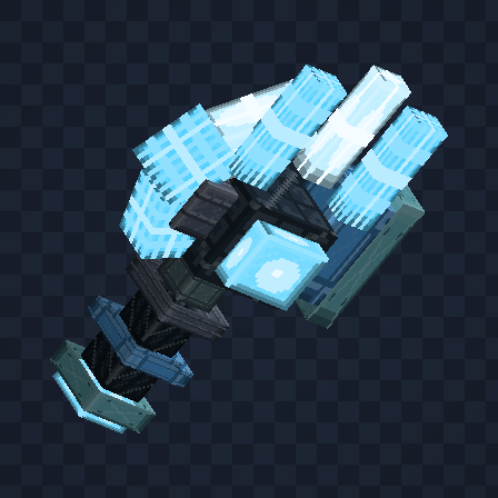 Pulsefork Trident 3D model