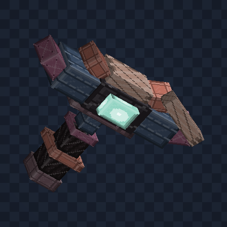 Quakeborer 3D model at visual stage 2