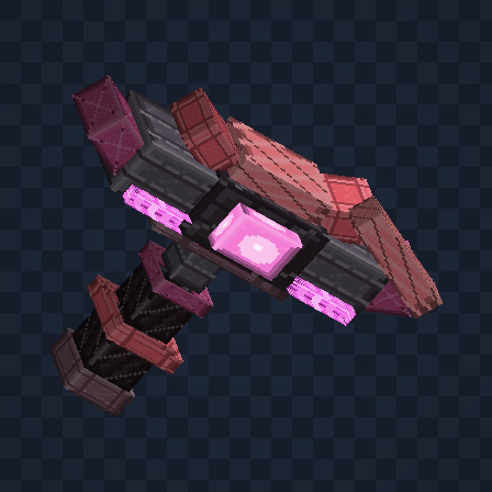Quakeborer 3D model at visual stage 3