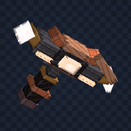 Quakeborer 3D model at visual stage 4