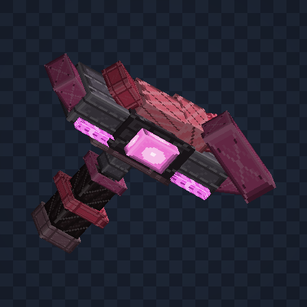 Railjaw Crusher 3D model at visual stage 3