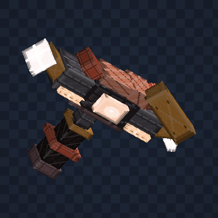 Railjaw Crusher 3D model at visual stage 4