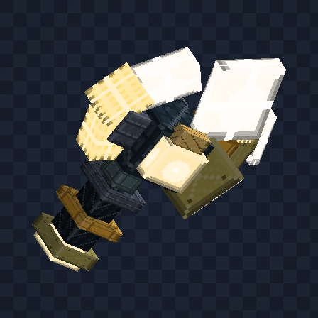 Solbreaker Axe 3D model at visual stage 4