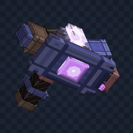 Starboard Ram 3D model at visual stage 3