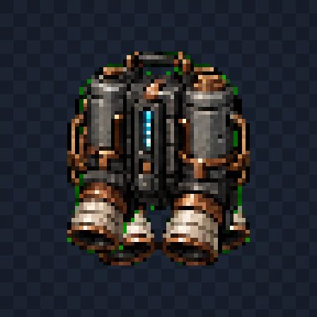 Shaftwing Jetpack 3D model at tier 2